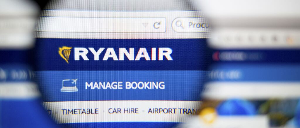 Photo of www ryanair com